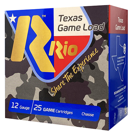 Rio Texas Game Load High Velocity 1-1/4oz Ammo