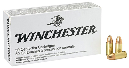 Winchester USA IMI Luger Firearms FMJ Ammo