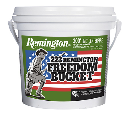 Remington Freedom Bucket Rem FMJ Ammo