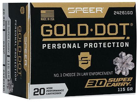 Speer Gold Dot Personal Protection 10 HP Ammo