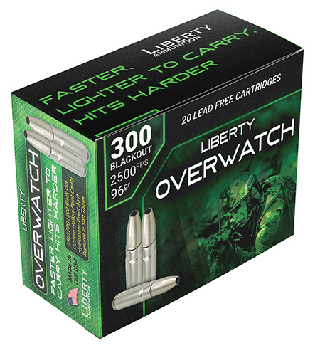 Liberty OverWatch Hunting Open Cavity Design OCD Ammo