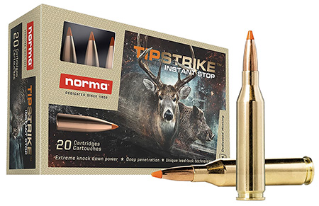 Norma Dedicated Hunting Tipstrike Polymer Tip Ammo