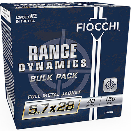 Fiocchi Range Dynamics Bulk FMJ Ammo