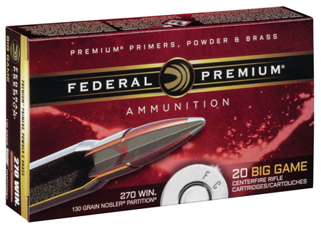 Federal Premium Nosler Partition NP Ammo