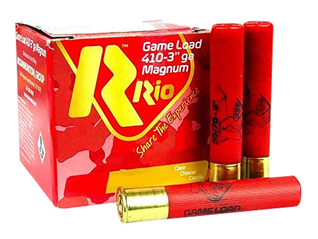410 Bore Ammo - Rio Ammo Game Load 11/16oz Rio Game Load 11/16oz Ammo