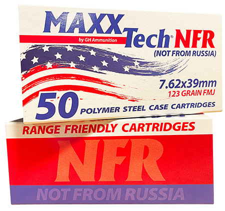 MaxxTech NFR FMJ Ammo