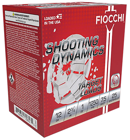 12 Gauge Ammo - Fiocchi Shooting Dynamics 1oz Fiocchi Shooting Dynamics 1oz Ammo
