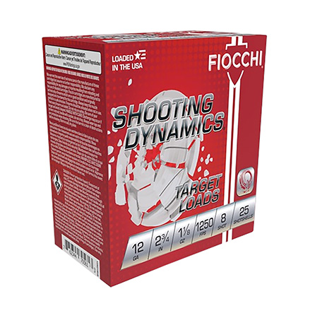 12 Gauge Ammo - Fiocchi Shooting Dynamics 1-1/8oz Fiocchi Shooting Dynamics 1-1/8oz Ammo