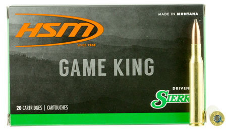 HSM Game King Sierra GameKing Spitzer Boat-Tail Ammo