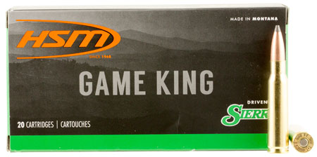 HSM Game King Sierra GameKing Spitzer Boat-Tail Ammo