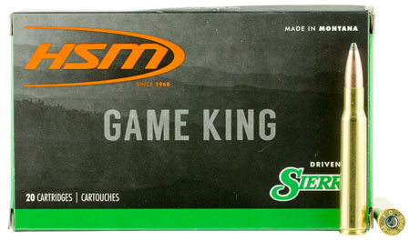 HSM Game King Sierra GameKing Spitzer Boat-Tail Ammo