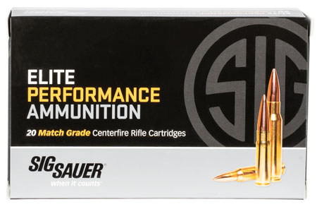 Sig Sauer Elite Match Grade Open Tip OTM Ammo