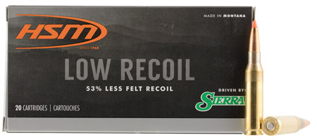 HSM Low Recoil Polymer Tip Ammo