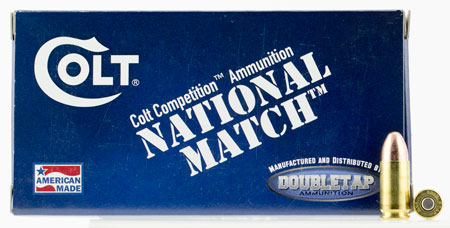 Colt National Match Luger FMJ Ammo