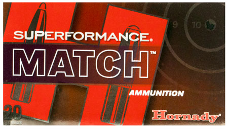 Hornady Superformance Match Extremely Low Drag-Match Ammo