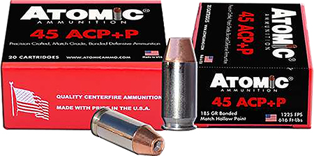 Atomic Bonded Match HP +P Ammo