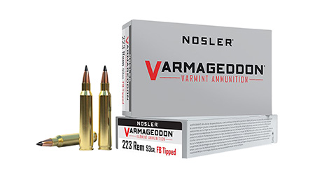 Nosler Varmageddon Flat Base Tipped FBT Ammo