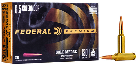 Federal Premium Gold Medal Berger Hybrid Open Tip Match Ammo