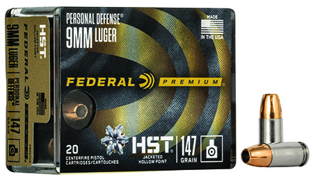 Federal Premium Personal Defense HST JHP Ammo