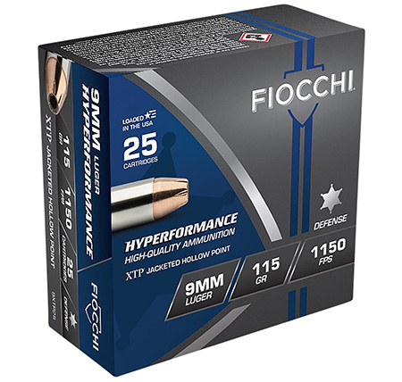 Fiocchi Extrema Luger XTP HP Ammo