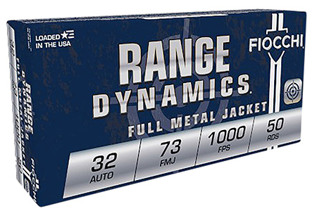 Fiocchi Range Dynamics FMJ Ammo