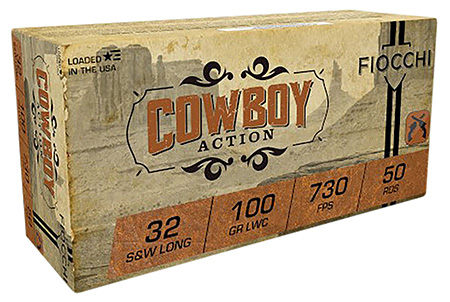 Fiocchi Cowboy Action Lead Wadcutter Ammo