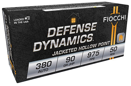 Fiocchi Defense Dynamics JHP Ammo