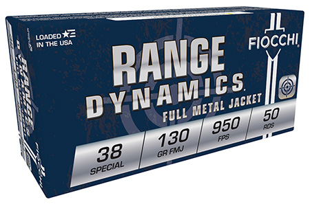 Fiocchi Range Dynamics FMJ Ammo