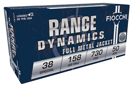 Fiocchi Range Dynamics FMJ Ammo