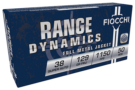 Fiocchi Range Dynamics FMJ Ammo