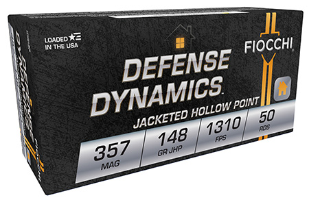 Fiocchi Defense Dynamics JHP Ammo