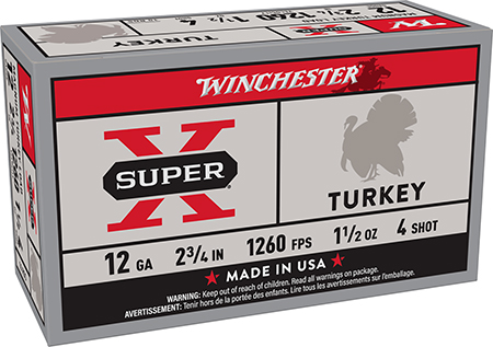 Winchester Super X Turkey Copper Plated 10 1-1/2oz Ammo