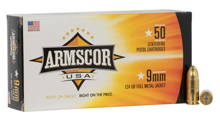 Armscor Luger FMJ Ammo