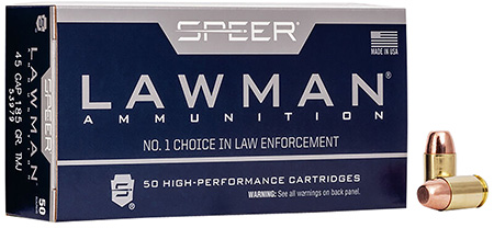 Speer Lawman TMJ Ammo