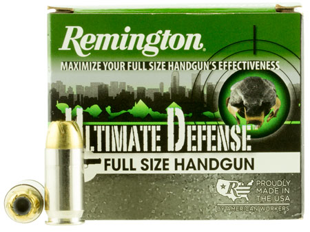 Remington Ultimate Defense Brass Jacket BJ 25 HP Ammo