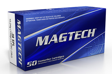 Magtech RangeTraining Lead Semi-Wadcutter LSWC Ammo