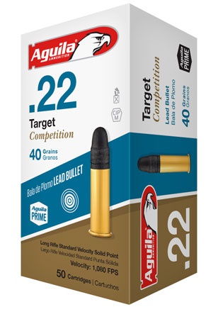 Aguila Match Lead Solid Point Ammo