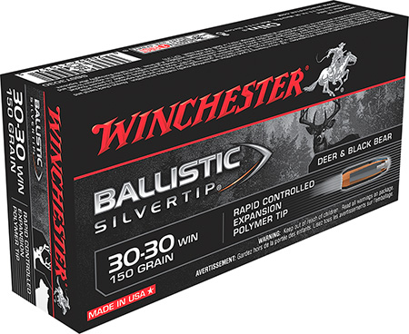 Ammo Ballistic Silvertip Winchester Rapid Controlled Expansion Polymer Tip 10 Ammo