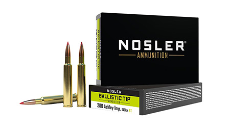 Nosler Ballistic Tip Hunting Ammo