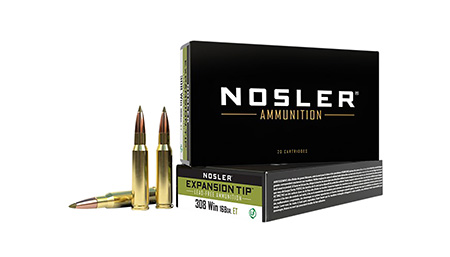 308/7.62x51mm Ammo - Nosler E-Tip E Tip Lead Free Nosler E-Tip E Tip Lead Free Ammo