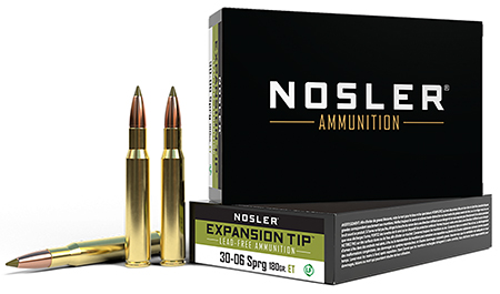 Nosler E-Tip E Tip Lead Free Ammo