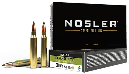 Nosler E-Tip E Tip Lead Free Ammo