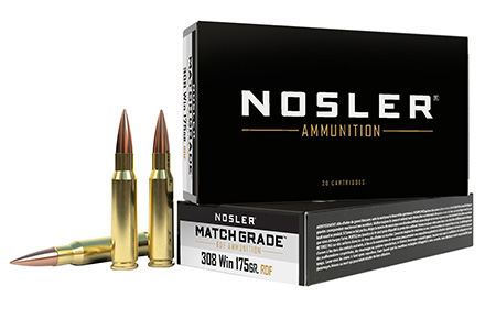 Nosler Match GradeF Boat-Tail BT HP Ammo