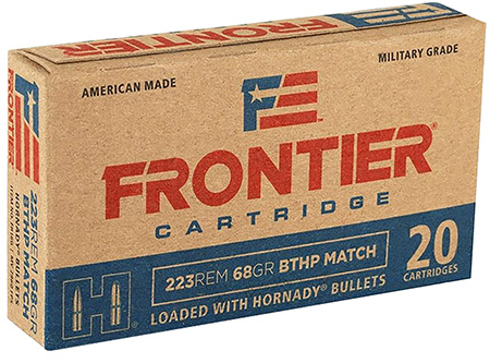 Frontier Cartridge Boat Tail BT Match HP Ammo