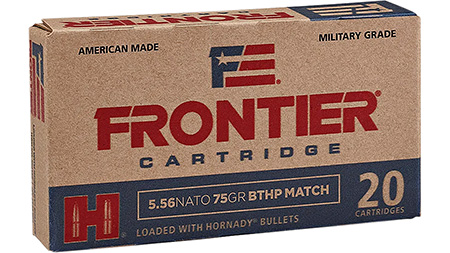 Frontier Cartridge Boat-Tail Match HP Ammo