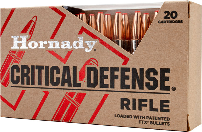 Hornady Critical Defense Flex Tip EXpanding Ammo