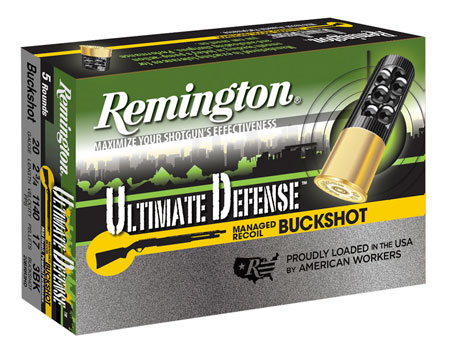 Remington Ultimate Defense Buck Ammo