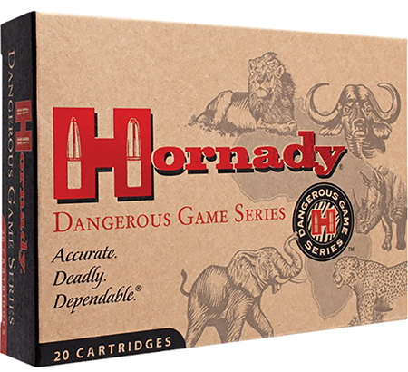 Hornady Dangerous Game Solid Ammo