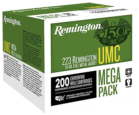 Ammo UMC Remington 4 Mega FMJ Ammo