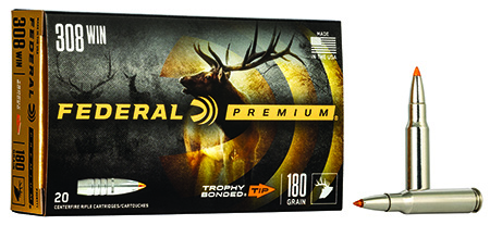 Federal Premium Trophy Bonded Tip Ammo